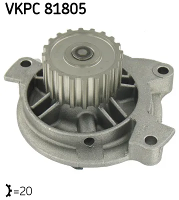 Водна помпа, охлаждане на двигателя SKF